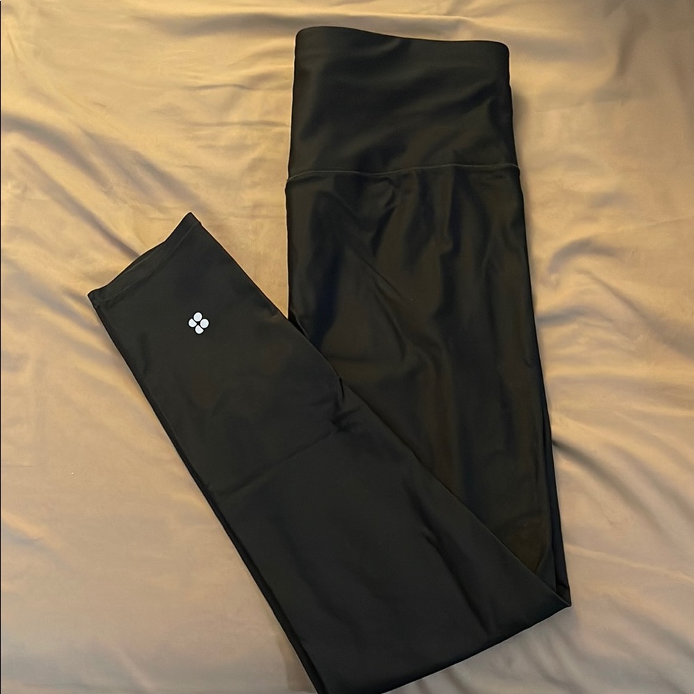 High-Waist Black Women’s Active Leggings